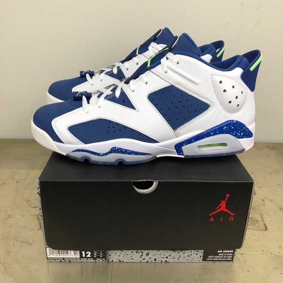 air jordan 6 seahawks